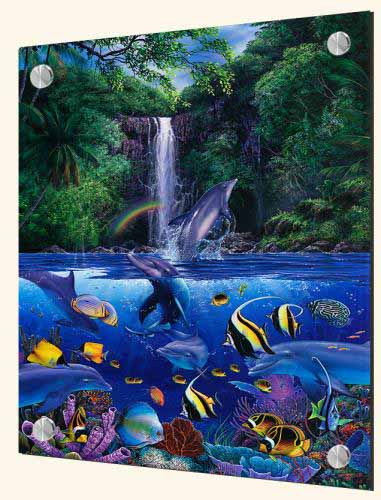 Eternal Rainbow Sea II-CRL – Splashback Mural