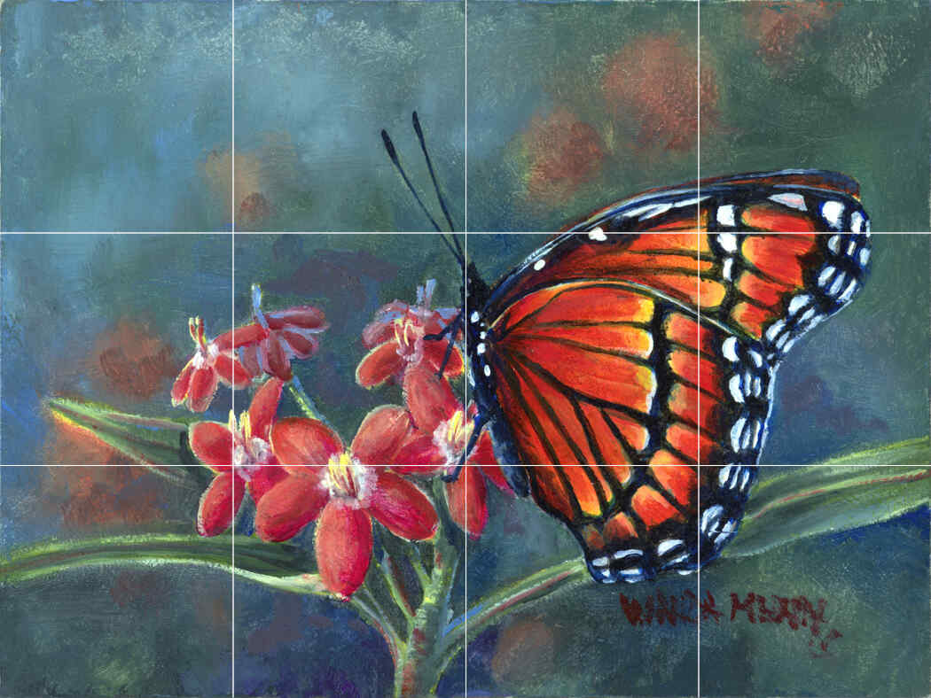 Monarch – Affordable Tile Mural