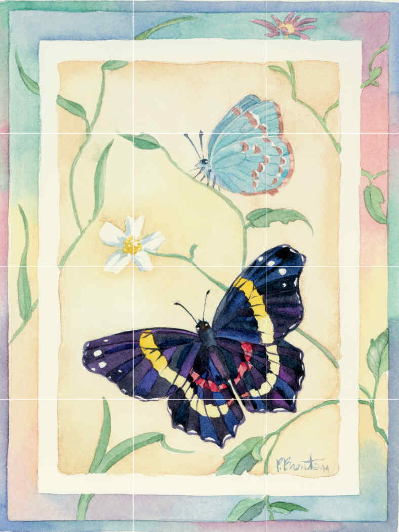 Hairstreak Fatima – Porcelain Tile Mural