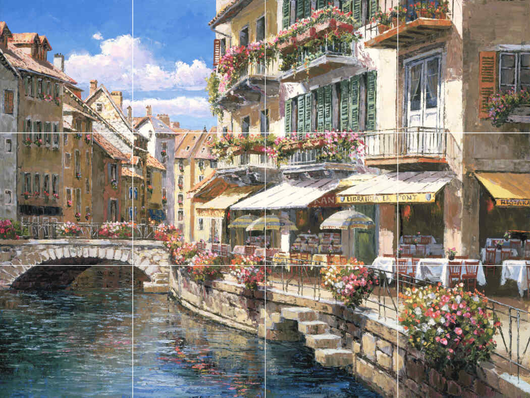 Bridgewalk Annecy – Porcelain Tile Mural