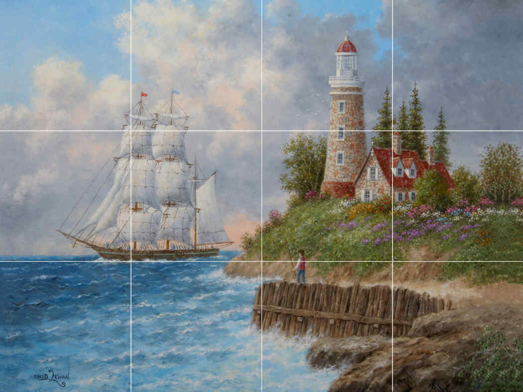 A Passing Voyager-DL – Porcelain Tile Mural