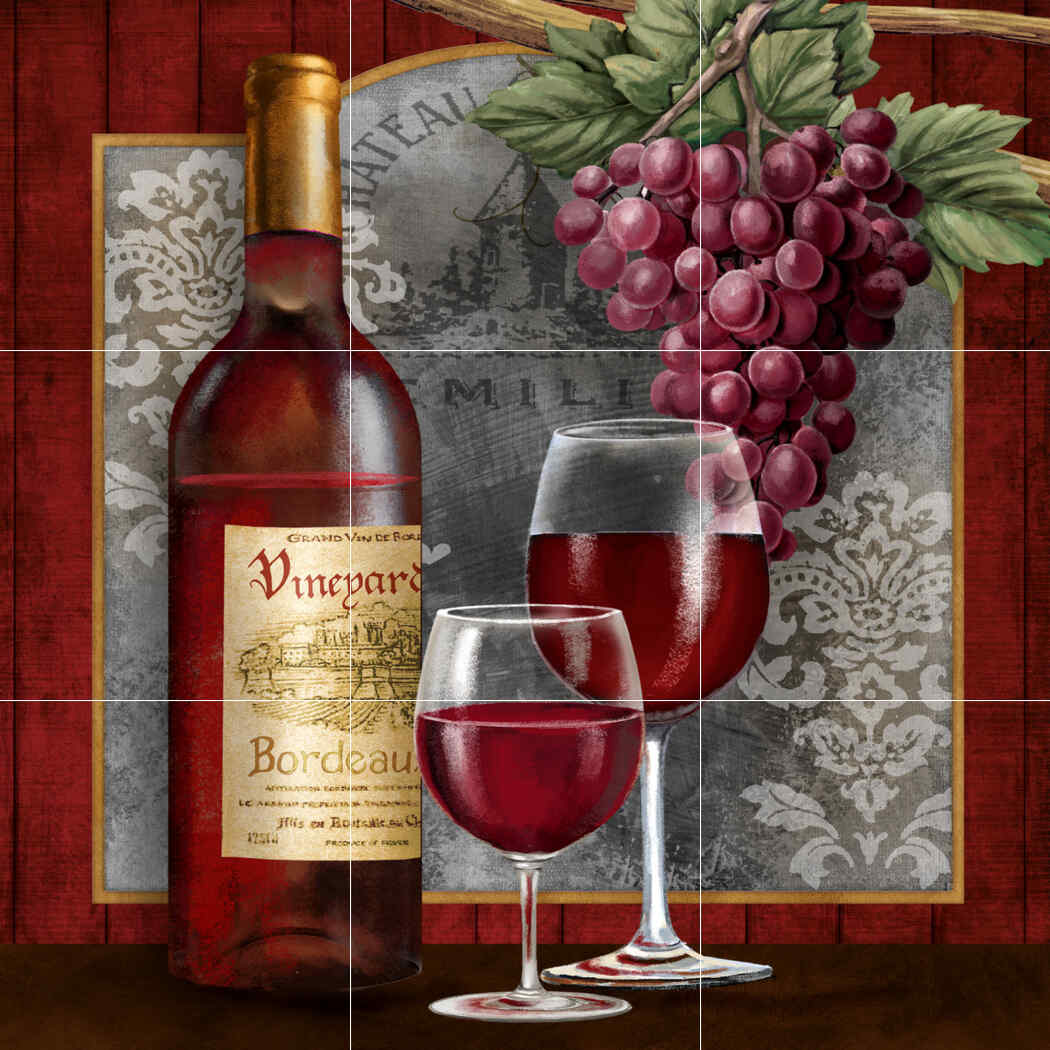 Chateau Vineyards – TW – Porcelain Tile Mural