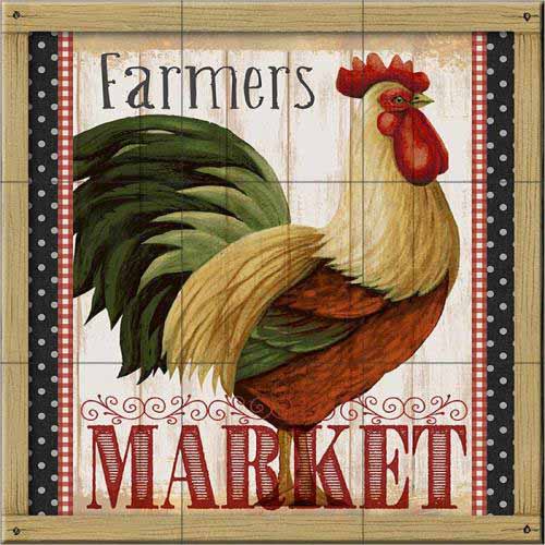 Farm Fresh I – TW – Porcelain Tile Mural