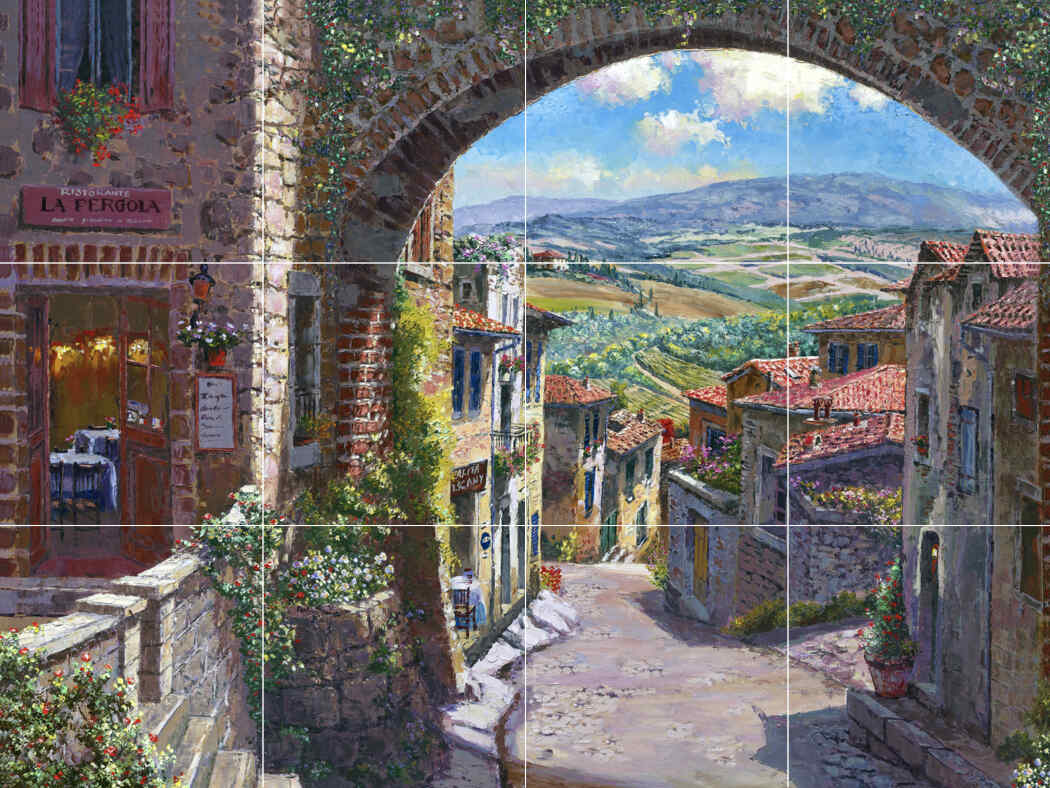 San Giamiano – Porcelain Tile Mural