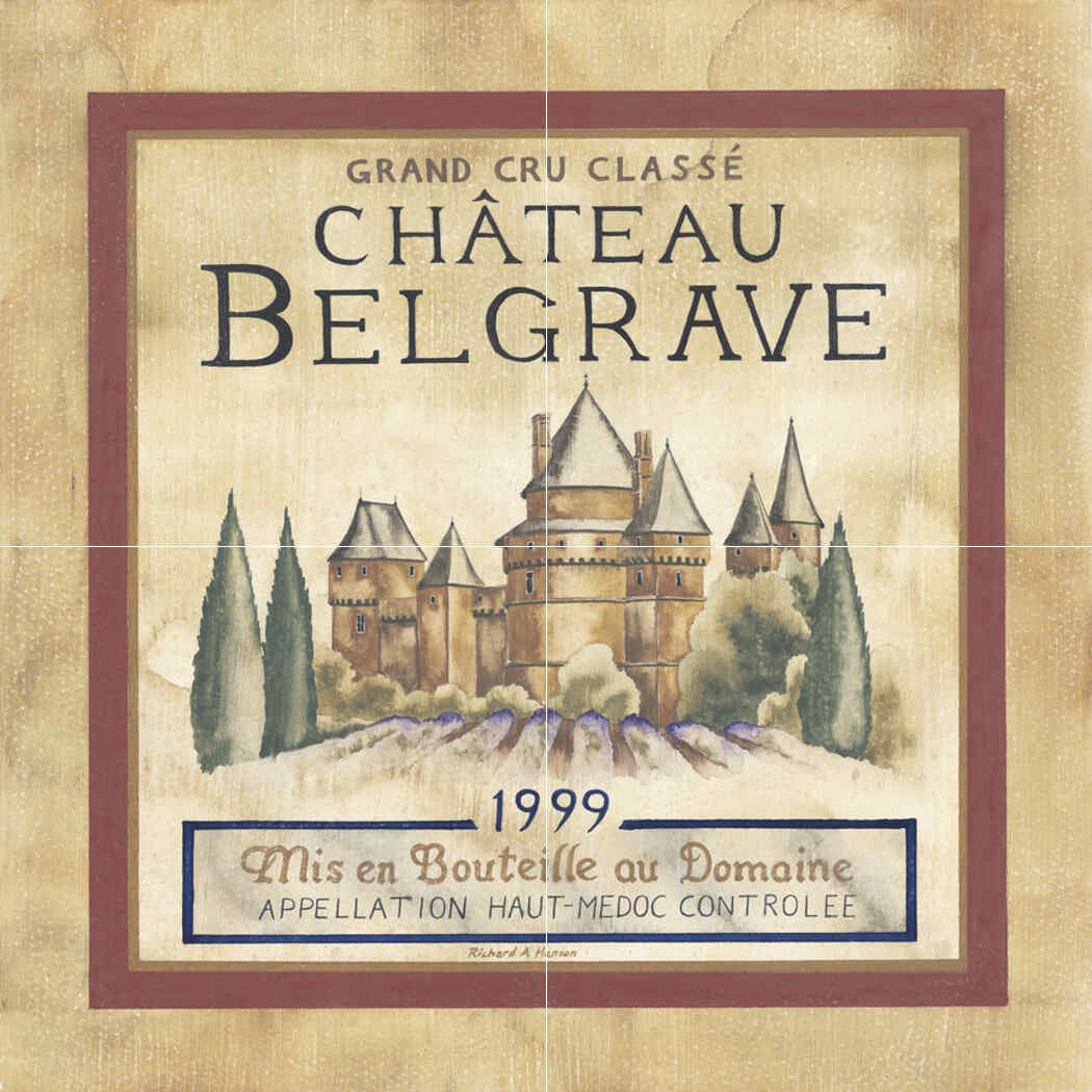 RH-Chateau Belgrave – Porcelain Tile Mural