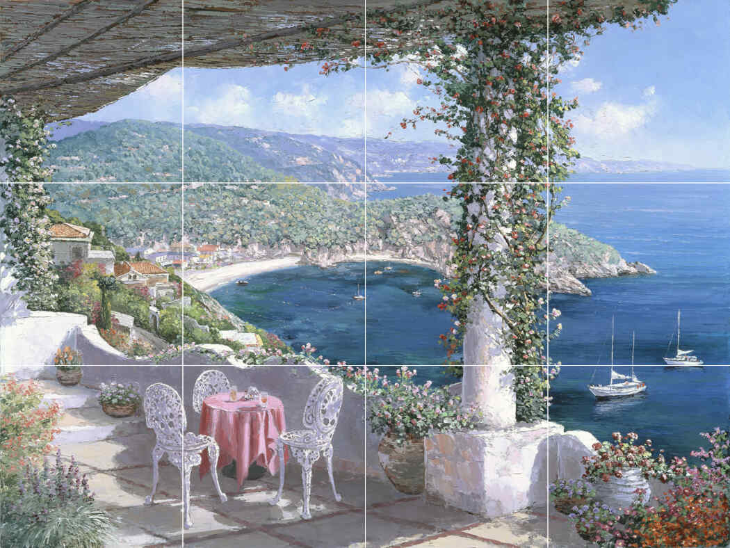 Cala Giverola Spain – Porcelain Tile Mural