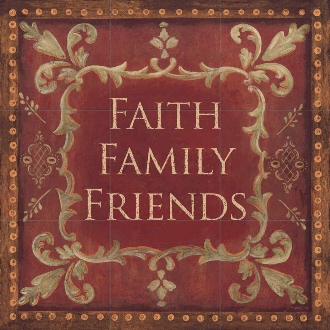 JM-Faith Family Friends – Affordable Tile Mural