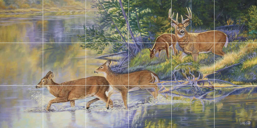 Autumn Crossing-CC – Affordable Tile Mural