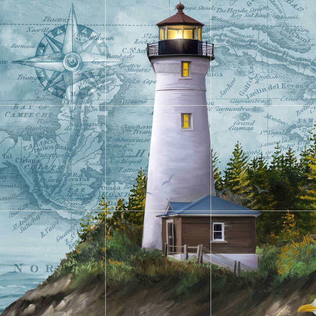 Lighthouse IV – TW – Affordable Tile Mural