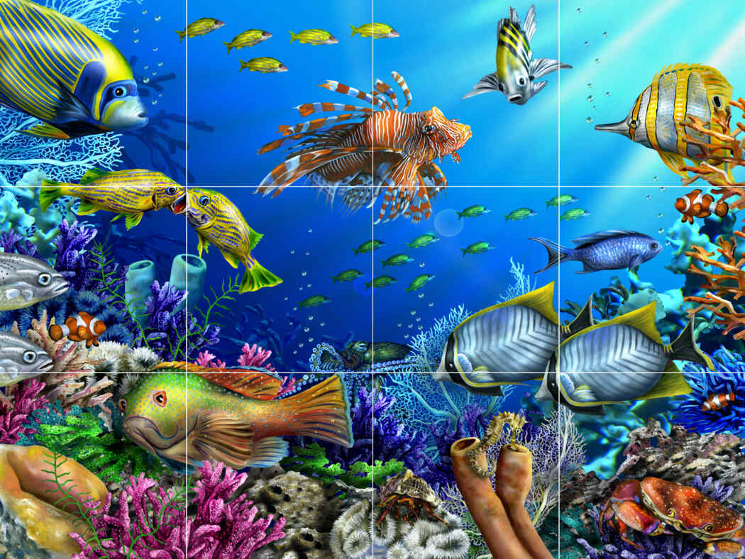 Under The Sea 1 – Affordable Tile Mural