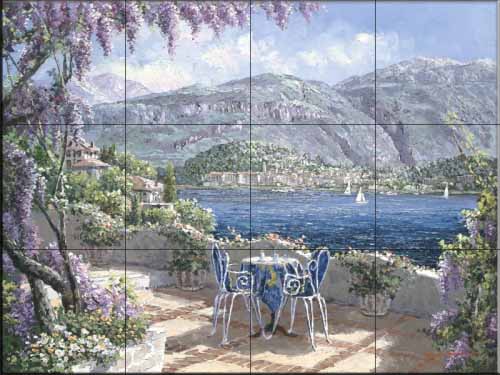 Bellagio Patio – Affordable Tile Mural