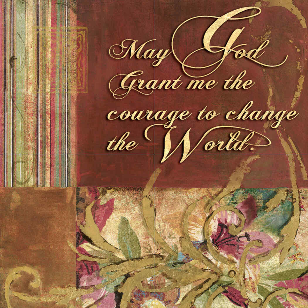 Change the World – Affordable Tile Mural