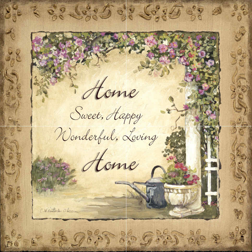 Home and Love – Affordable Tile Mural