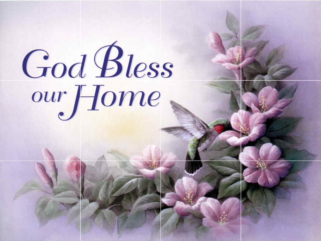 God Bless – Affordable Tile Mural