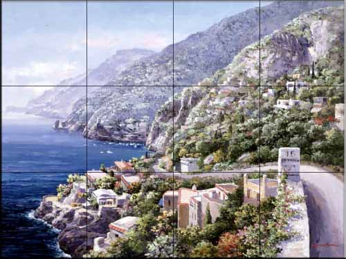 Positano – Affordable Tile Mural